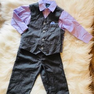 Nautica 2T three piece kids suit